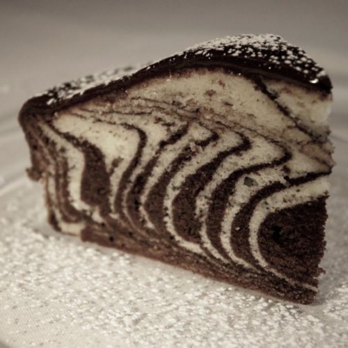 Zebra cake