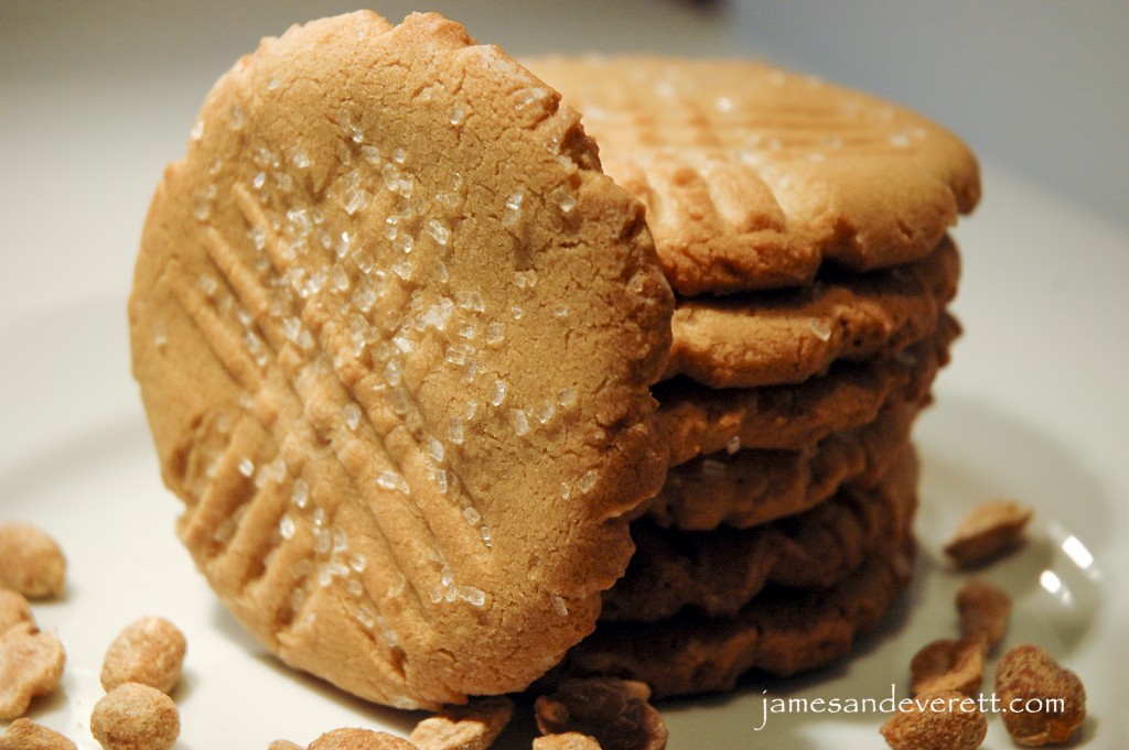 Old fashioned peanut butter cookies