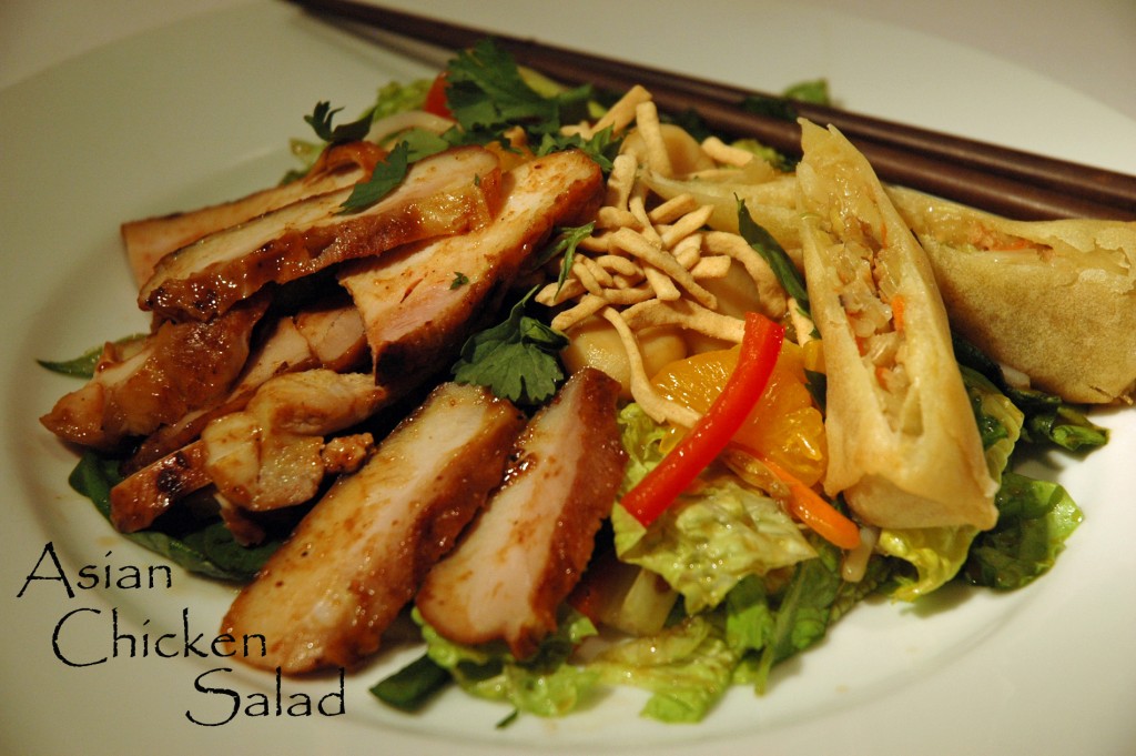 Asian chicken salad