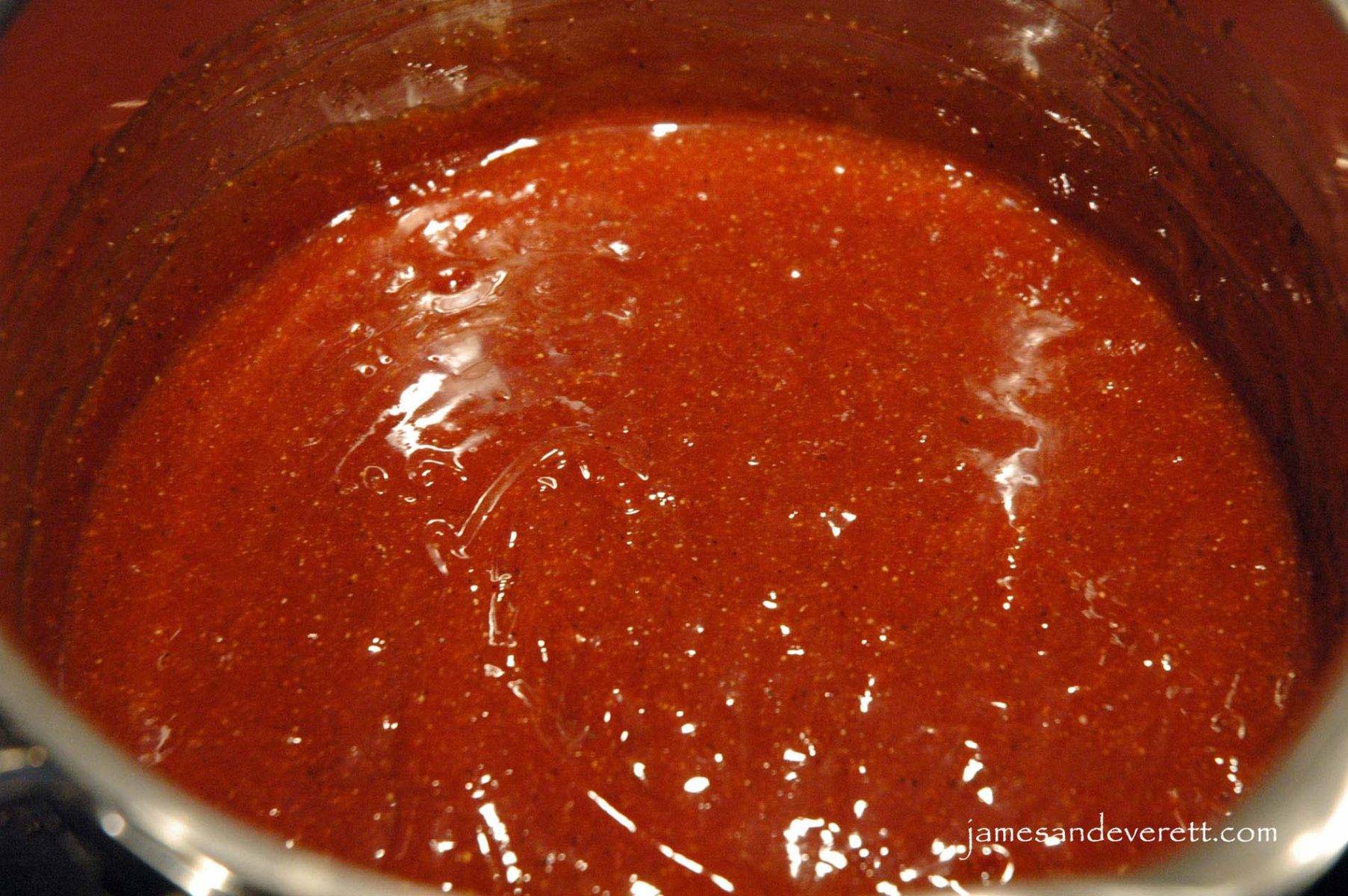 Kansas City style BBQ sauce