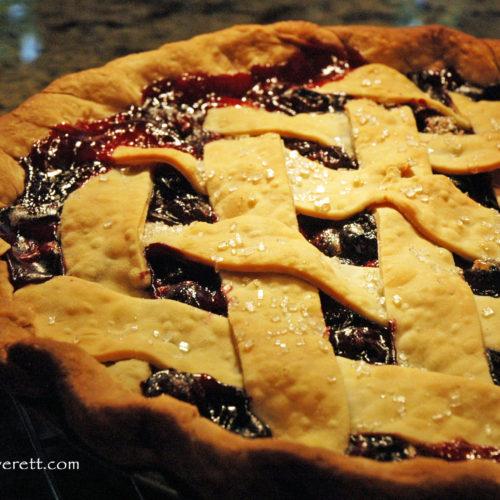 Blueberry pie