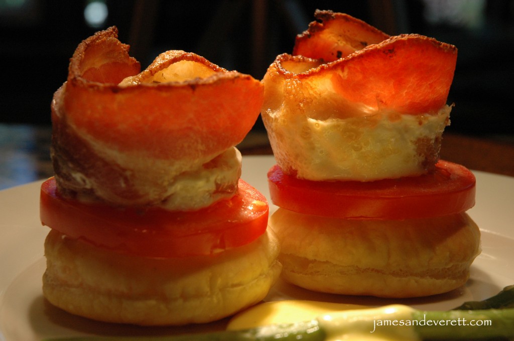 Egg and bacon cups