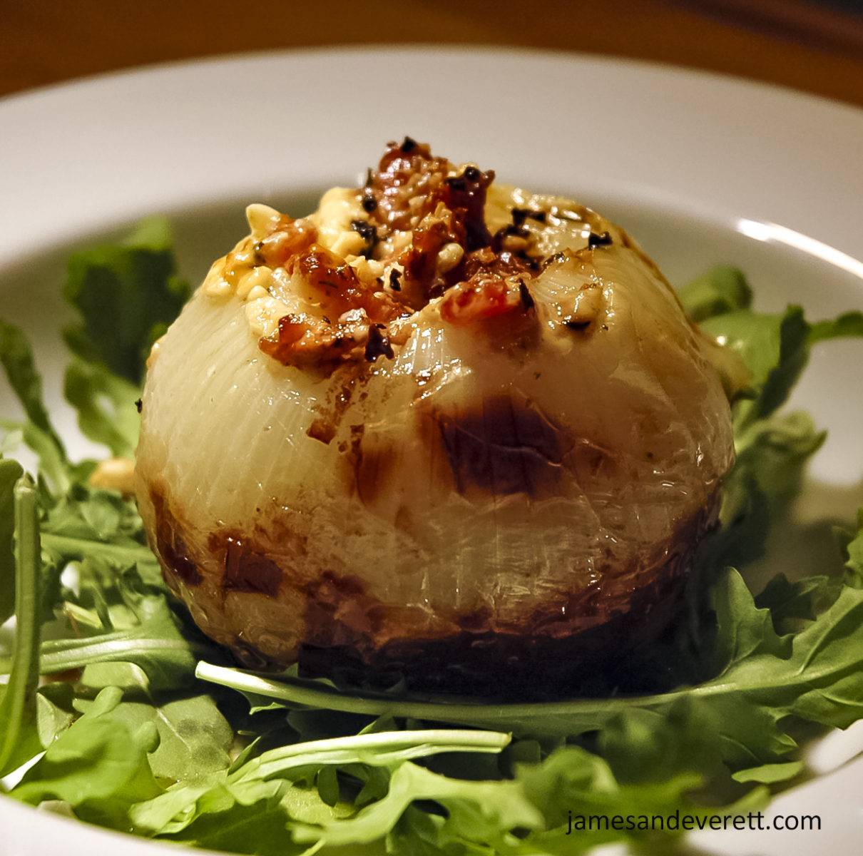 Grilled Stuffed Onion