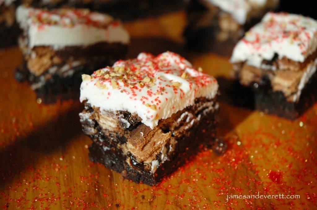 kit kat brownies 8