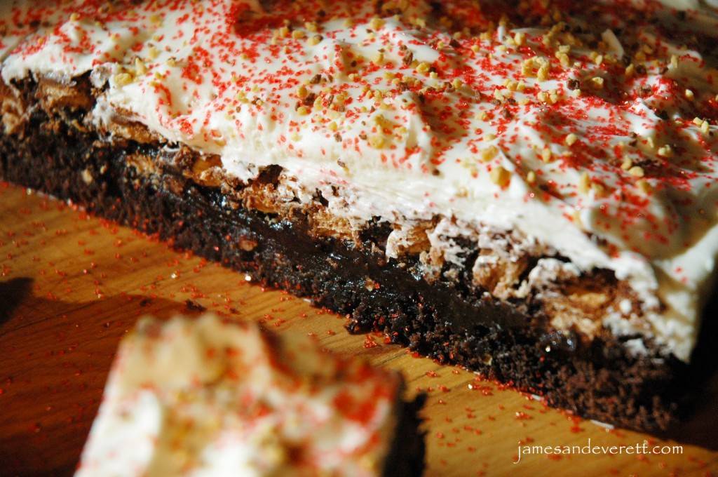 kit kat brownies 9