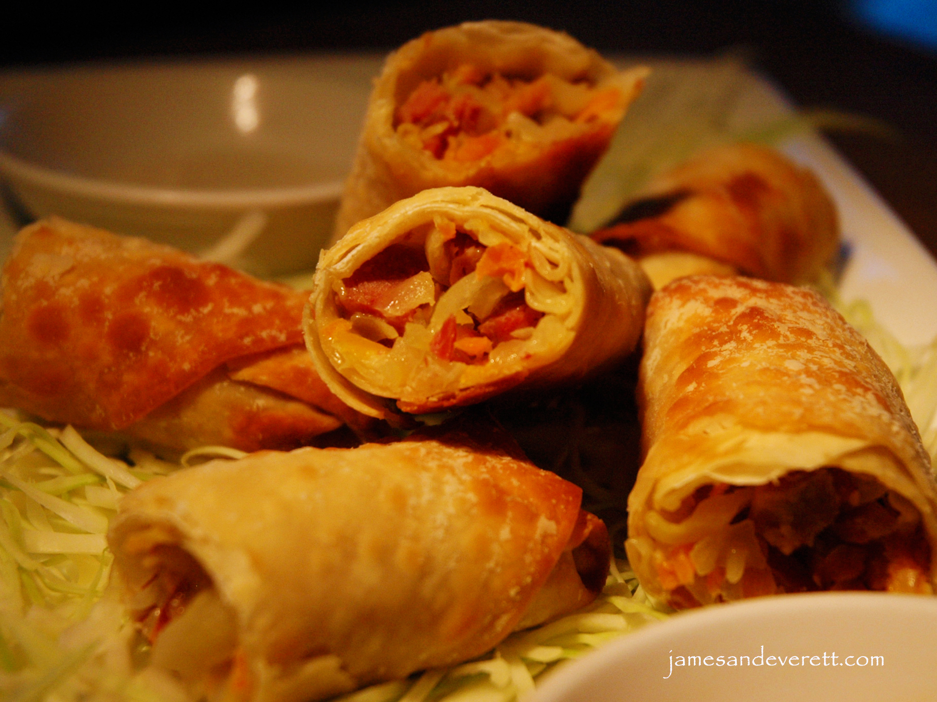 Reuben Egg Rolls
