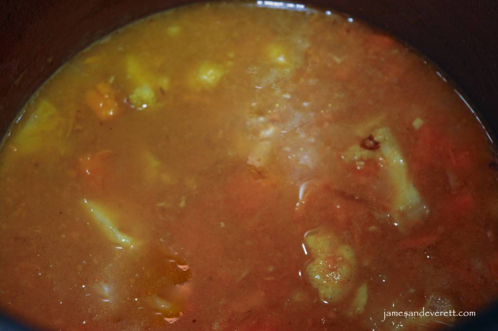 yam cauli soup 5
