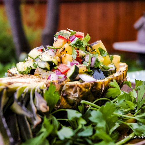 Grilled Pineapple Salad