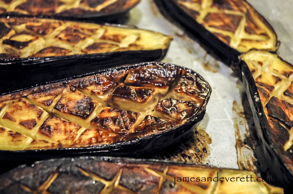 How to roast eggplant