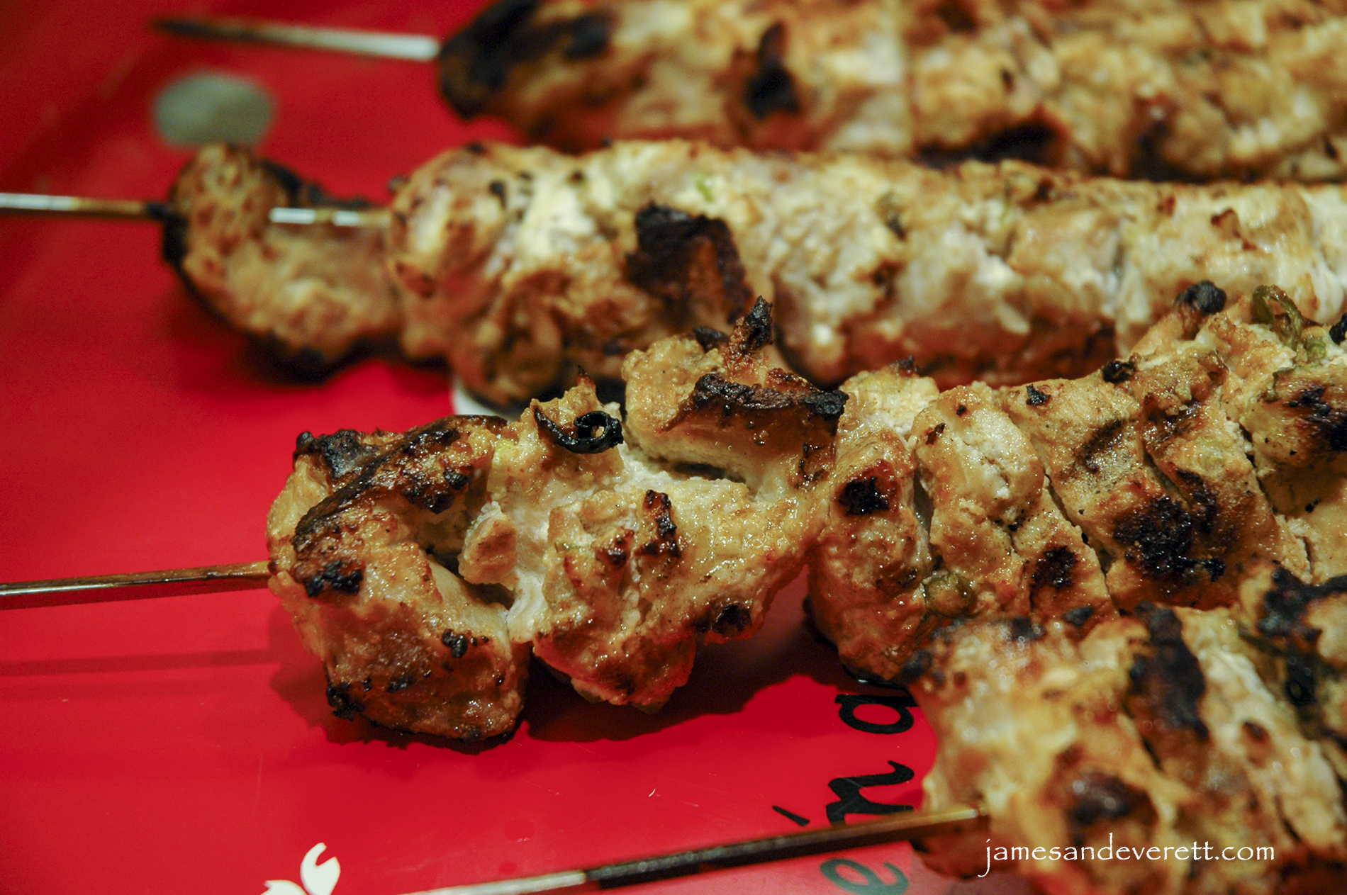 Russan shashlik white BBQ chicken