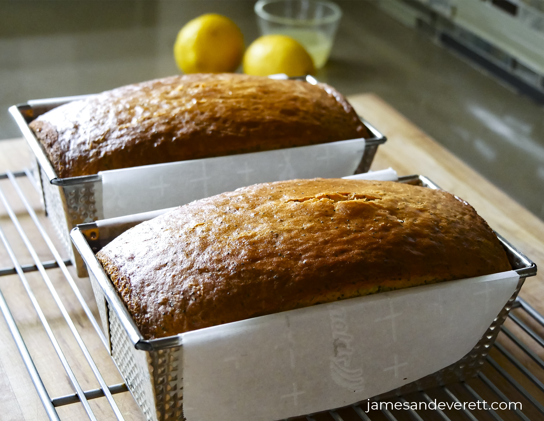 Lemon poppy seed bread recipe