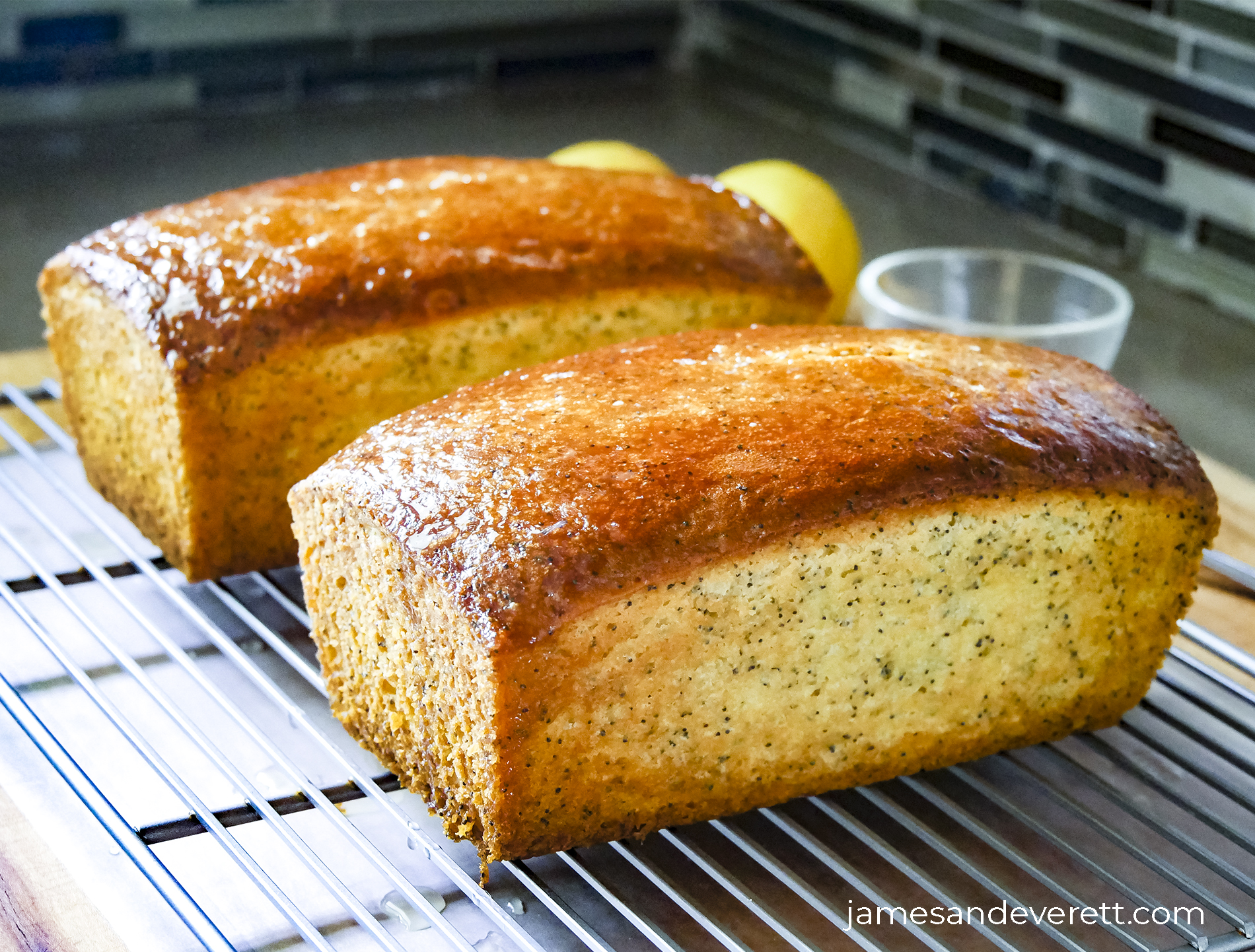 Lemon poppy seed bread recipe