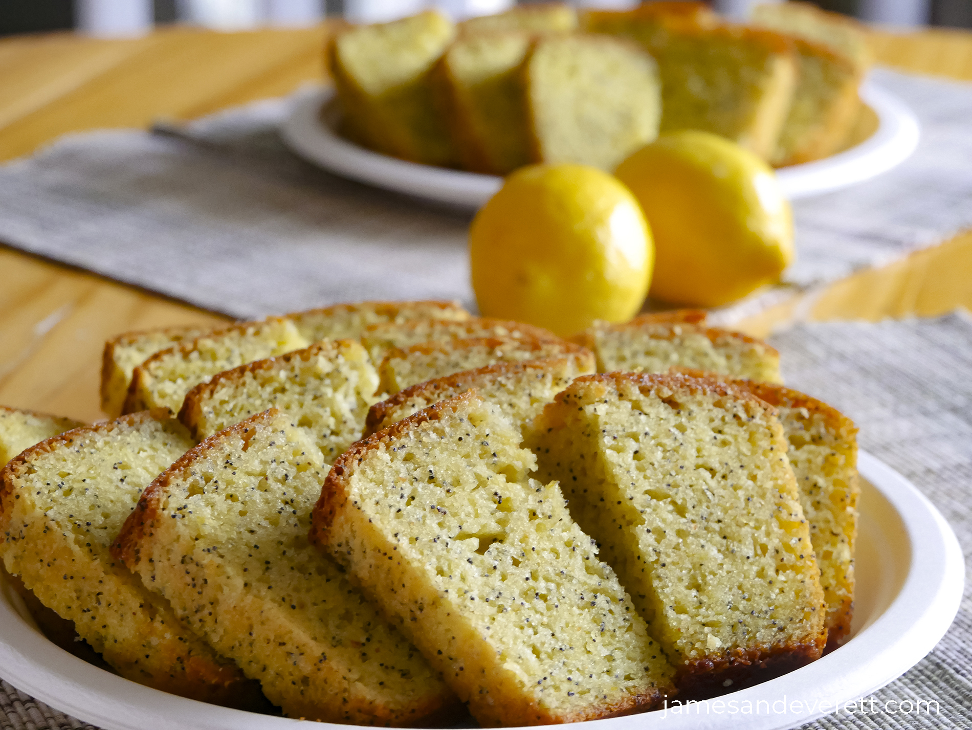 Lemon poppy seed bread recipe