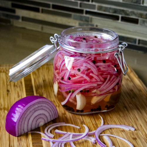 pickled onions