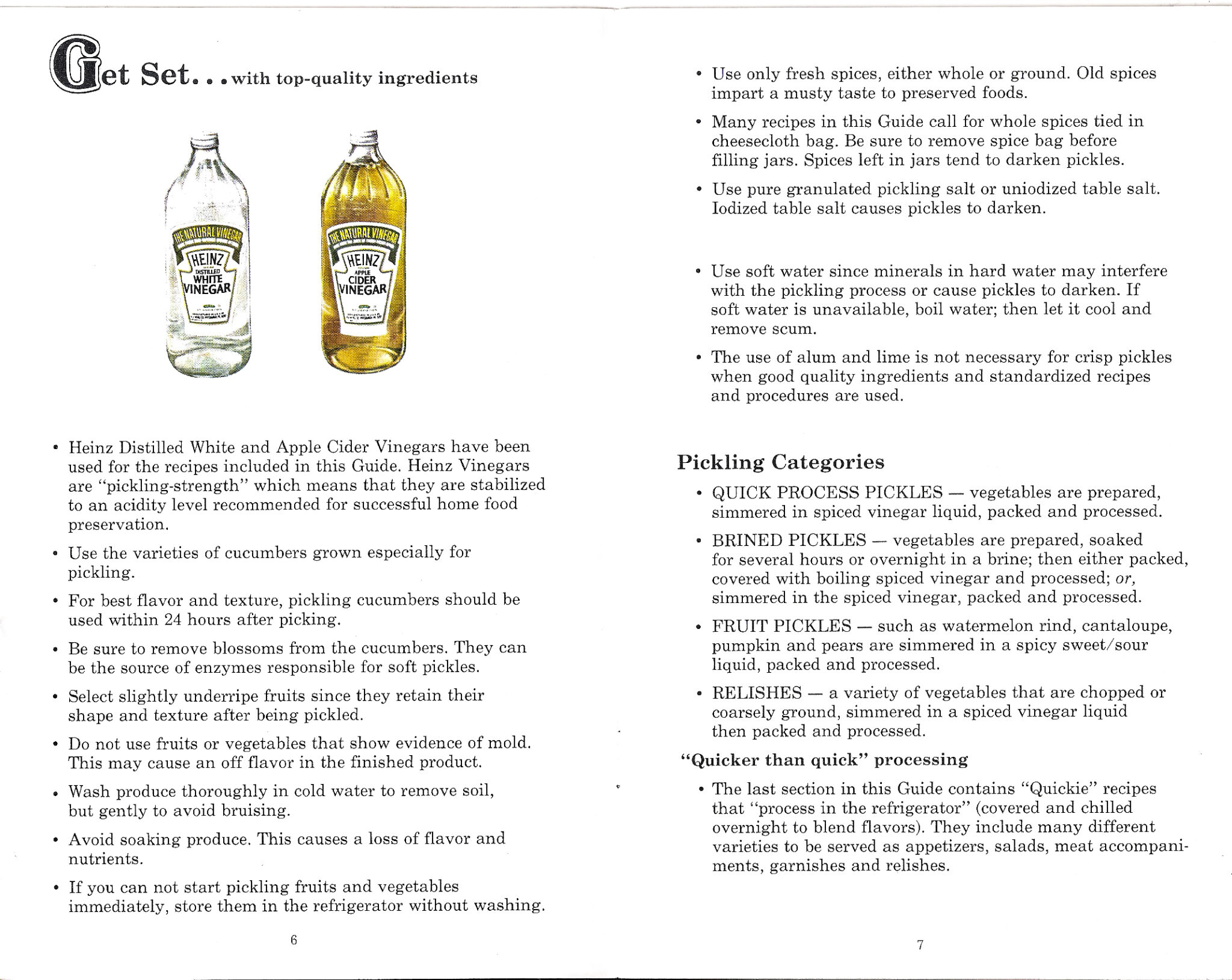 1975 Heinz Pickling Guide