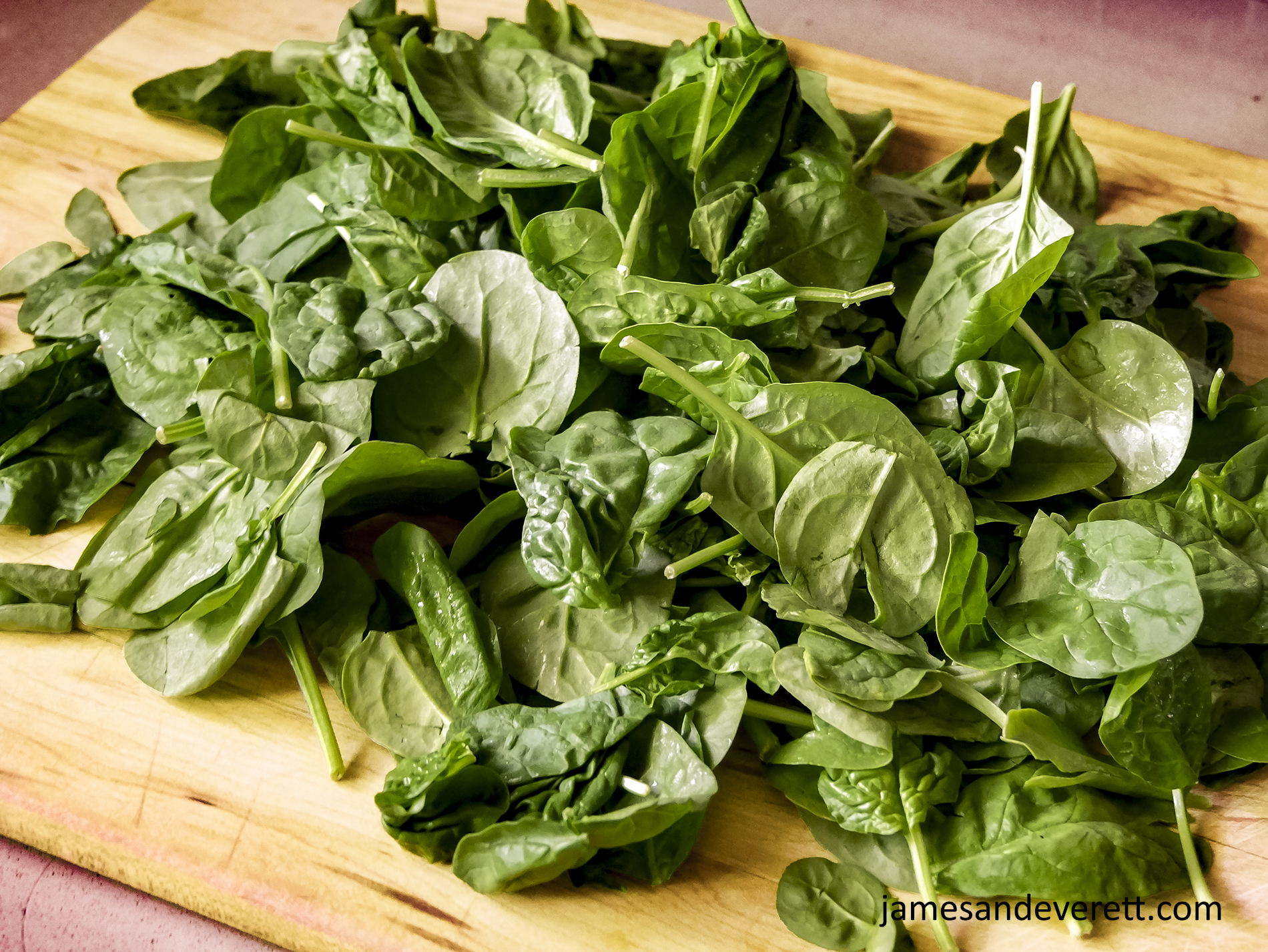 Creamed Spinach with Parmesan Cheese