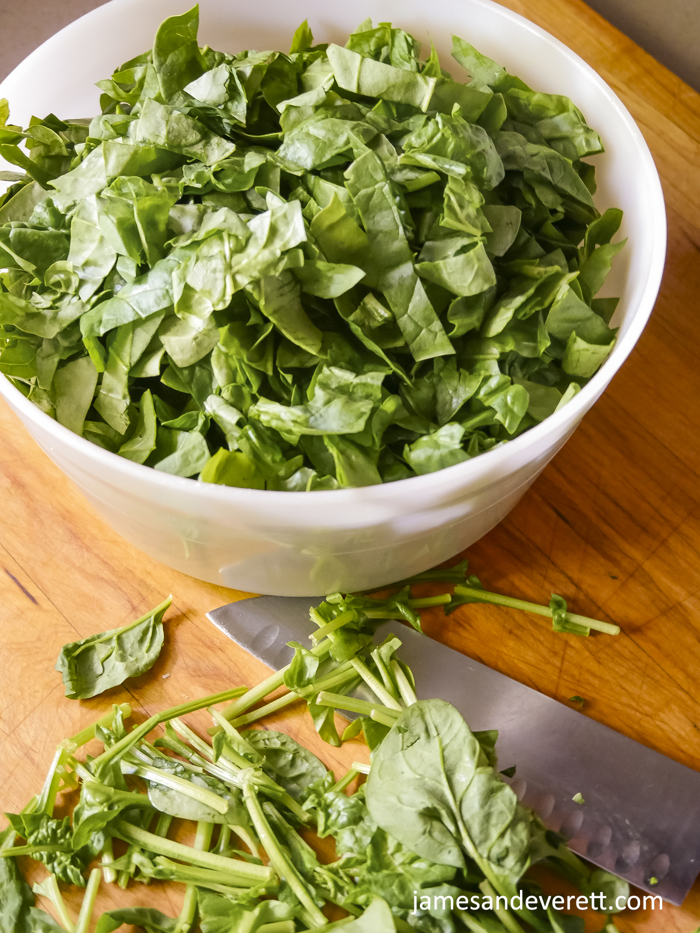 Creamed Spinach with Parmesan Cheese