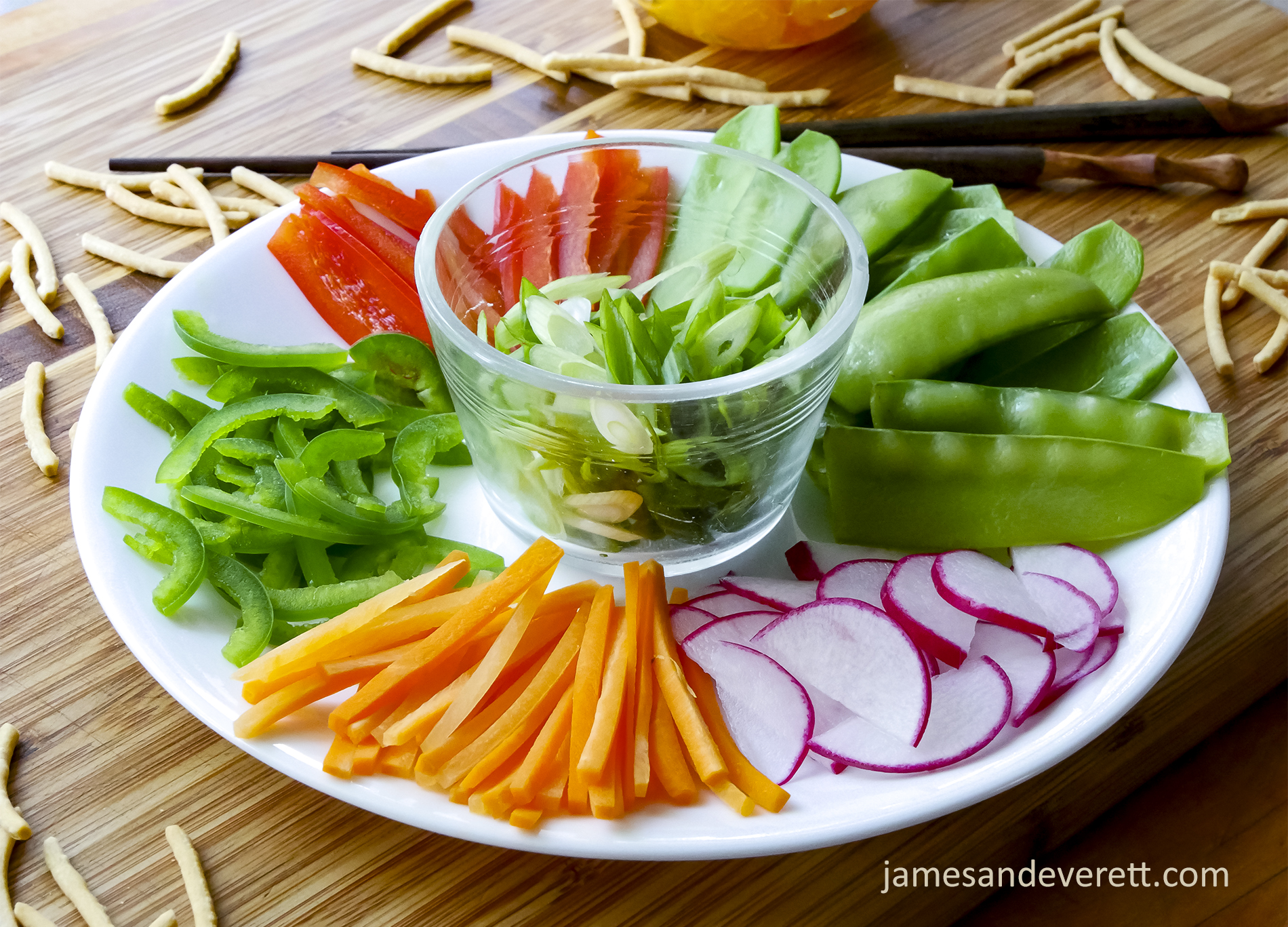 Asian Pot Sticker Salad