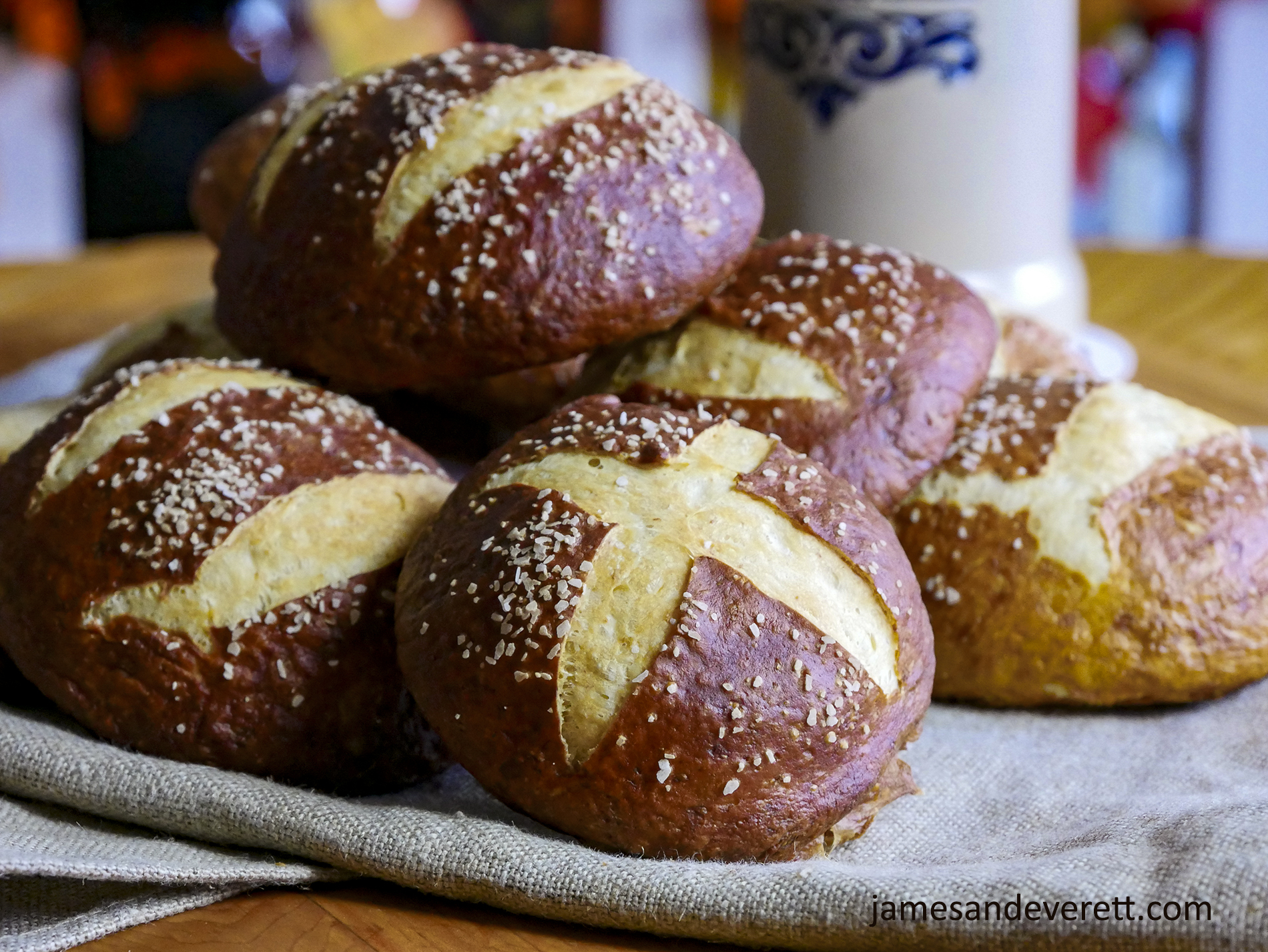 Pretzel Rolls