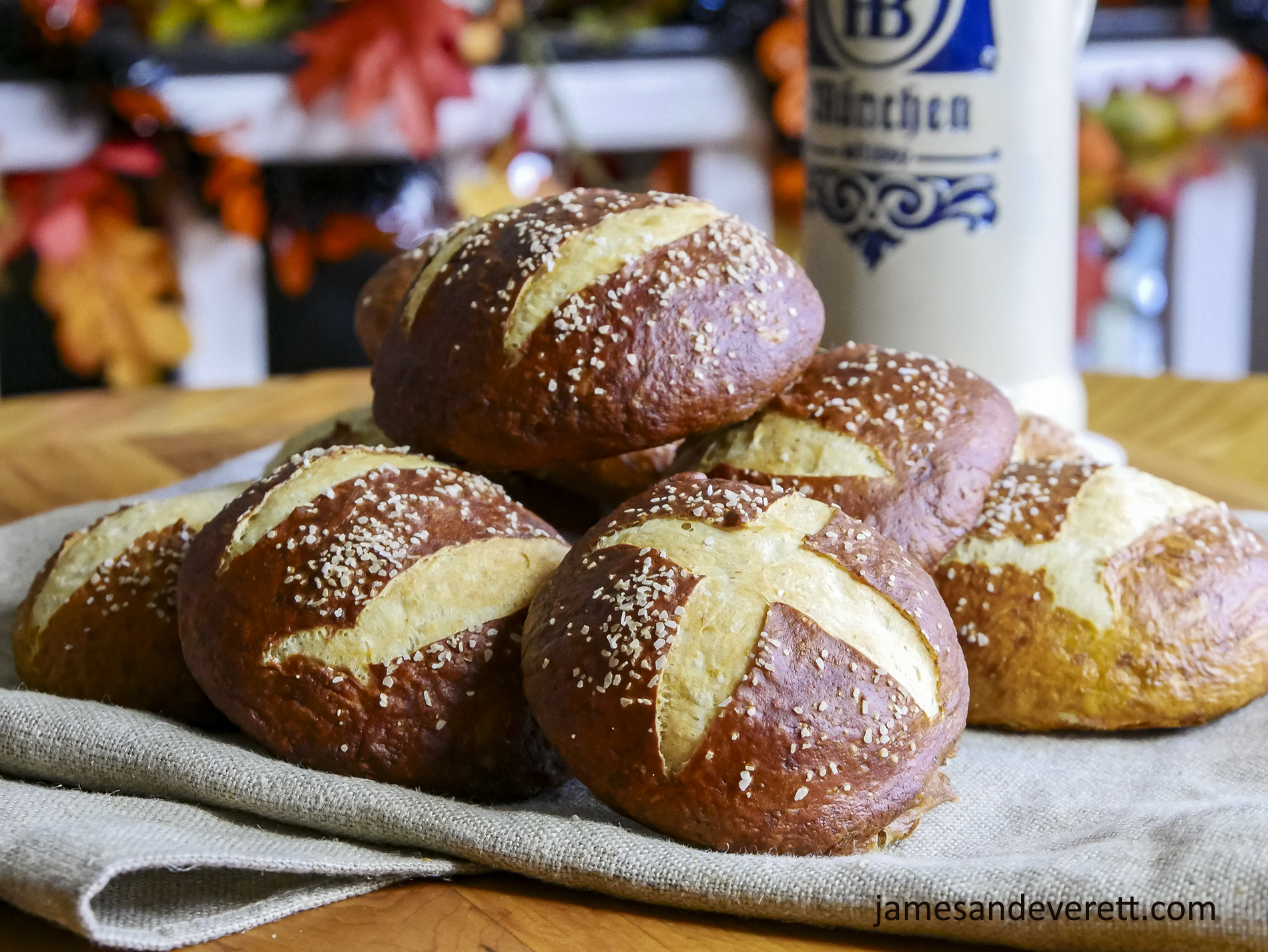 Pretzel Rolls