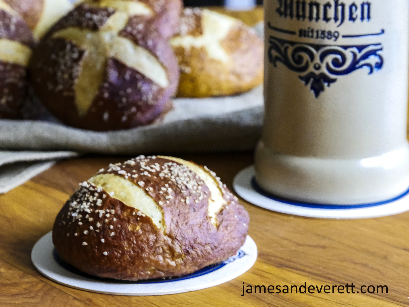 Pretzel Rolls