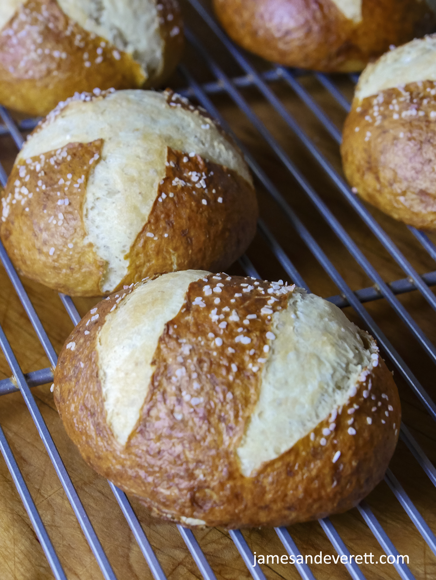 Pretzel Rolls