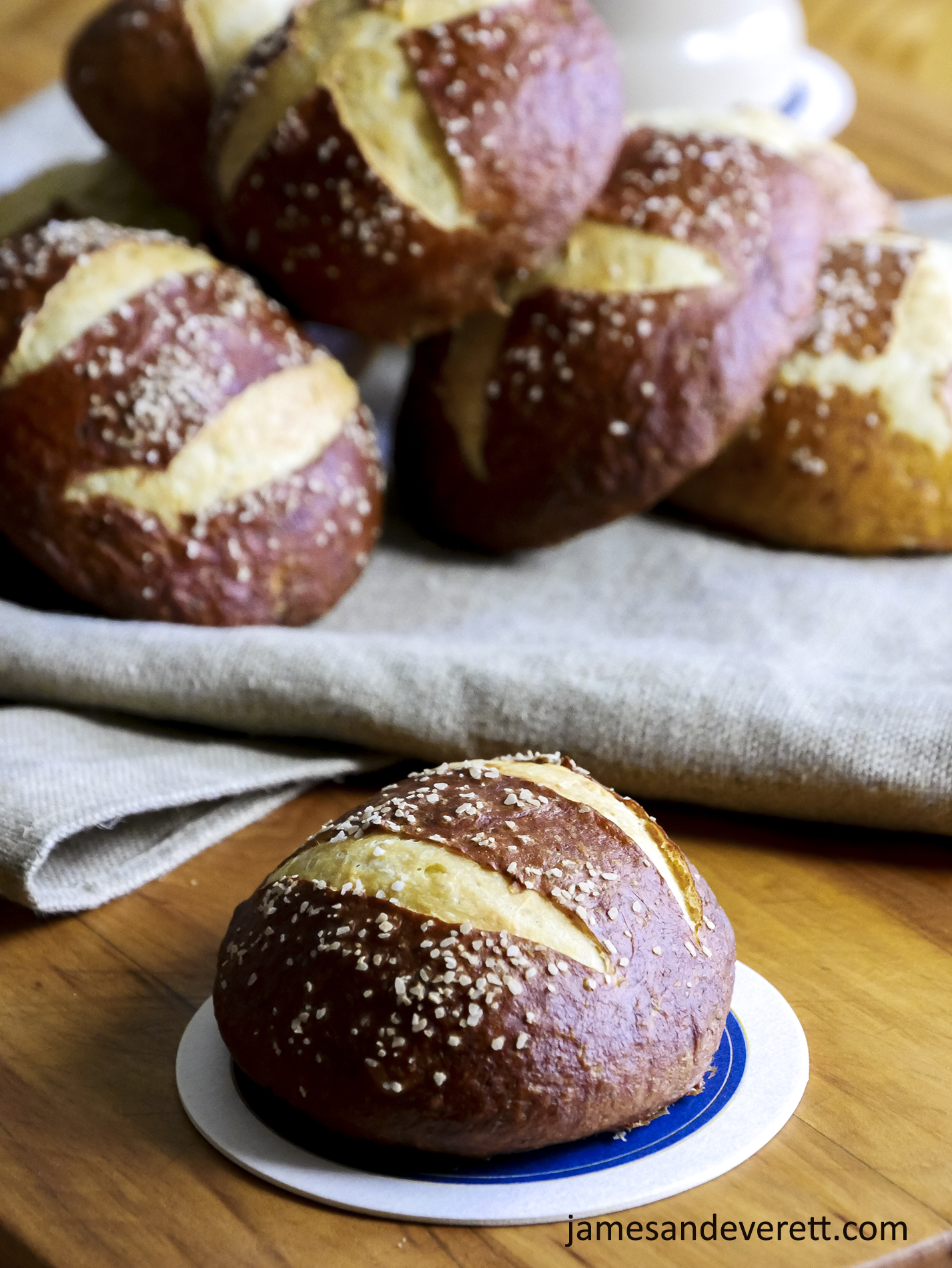 Pretzel Rolls