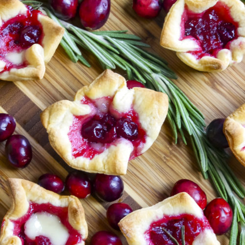 Cranberry Brie Bites