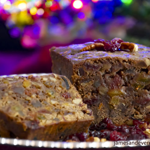 Spiced Rum Fruit Cake