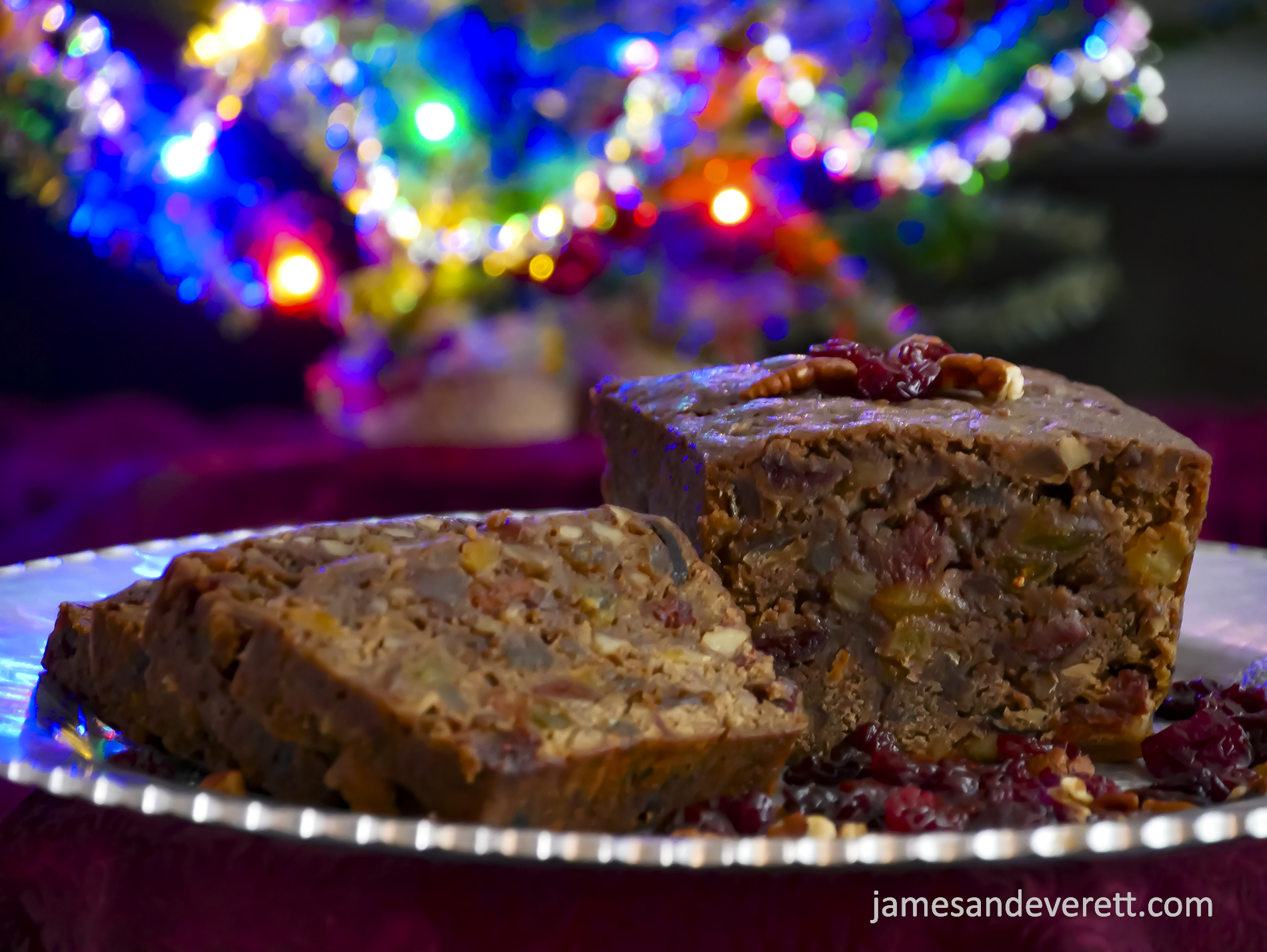 Spiced Rum Fruit Cake