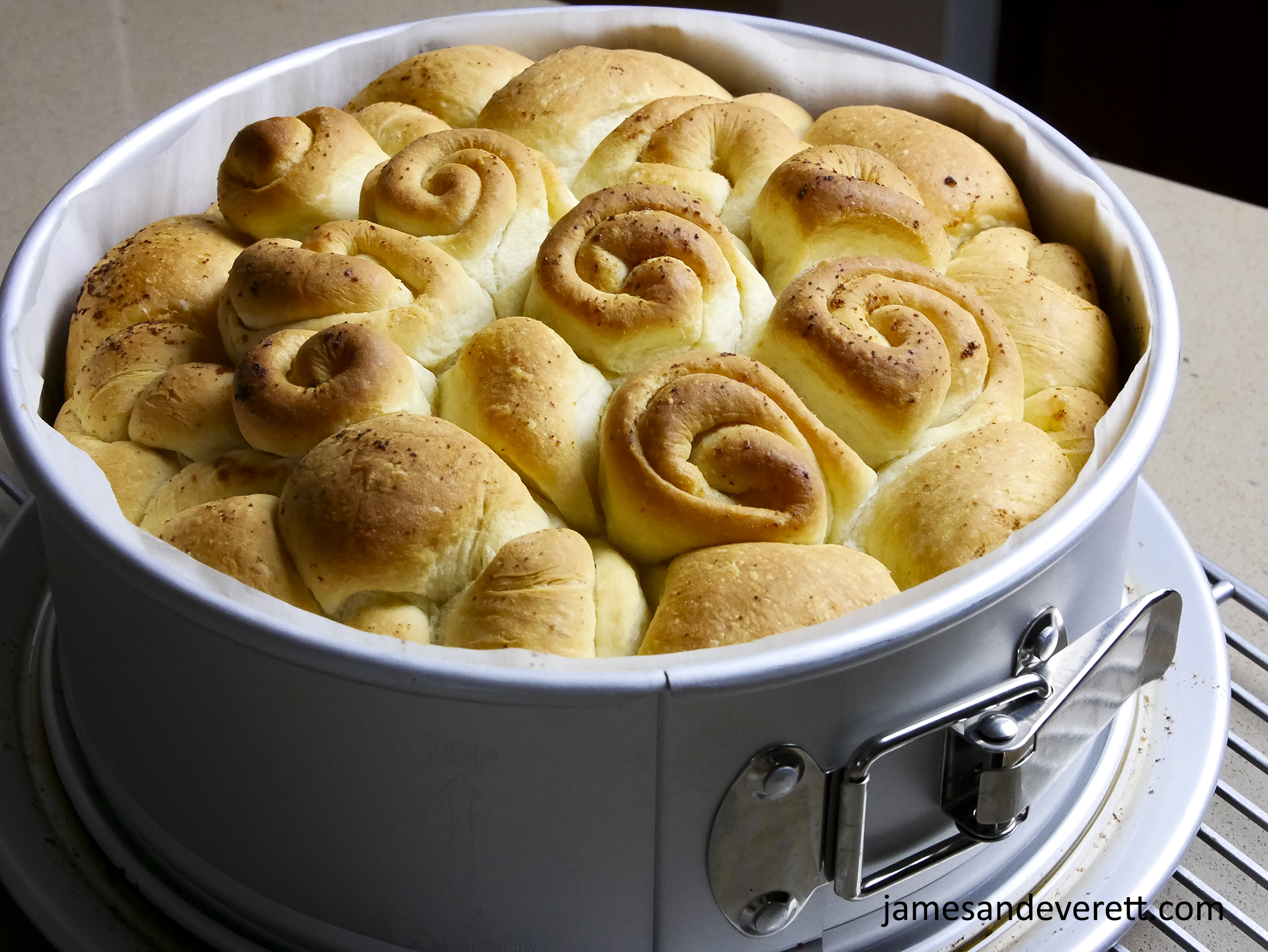 Pull-Apart Dinner Rolls