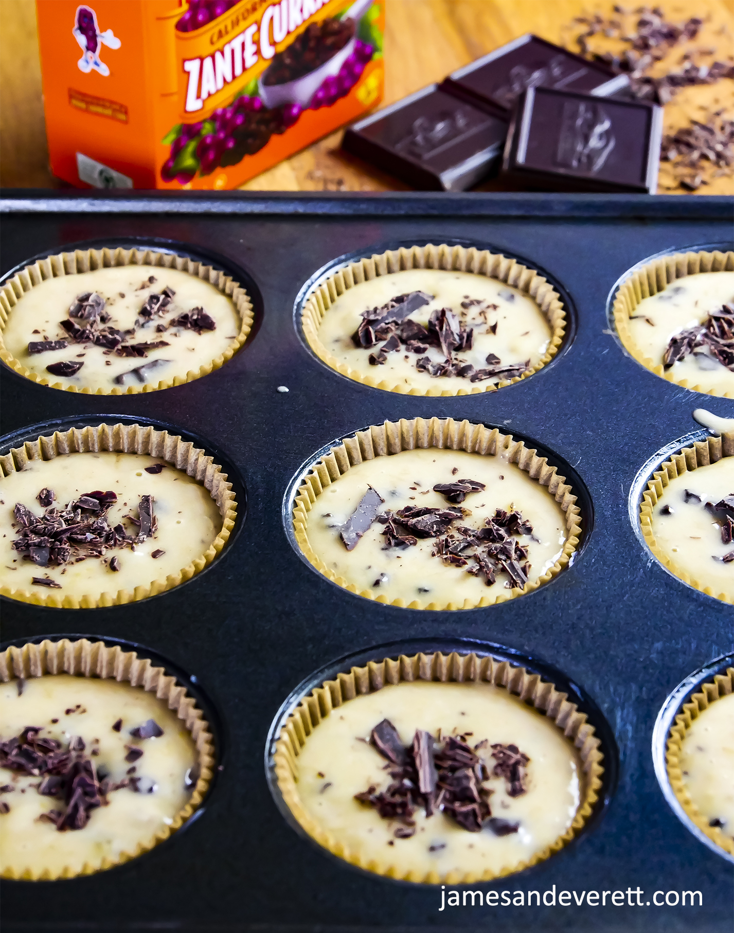 Banana Chocolate Chunk Muffins