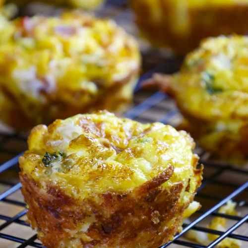 Hash Brown and Egg Cups