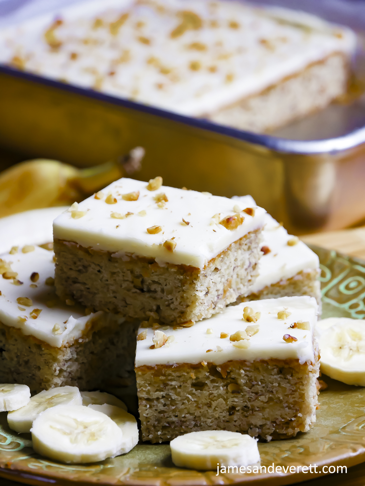 Banana Bread Bars