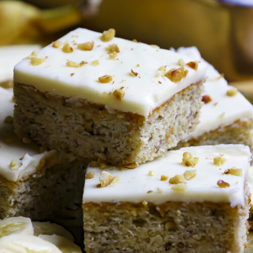 Banana Bread Bars