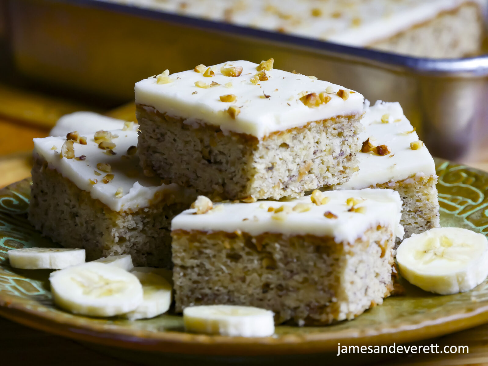 Banana Bread Bars