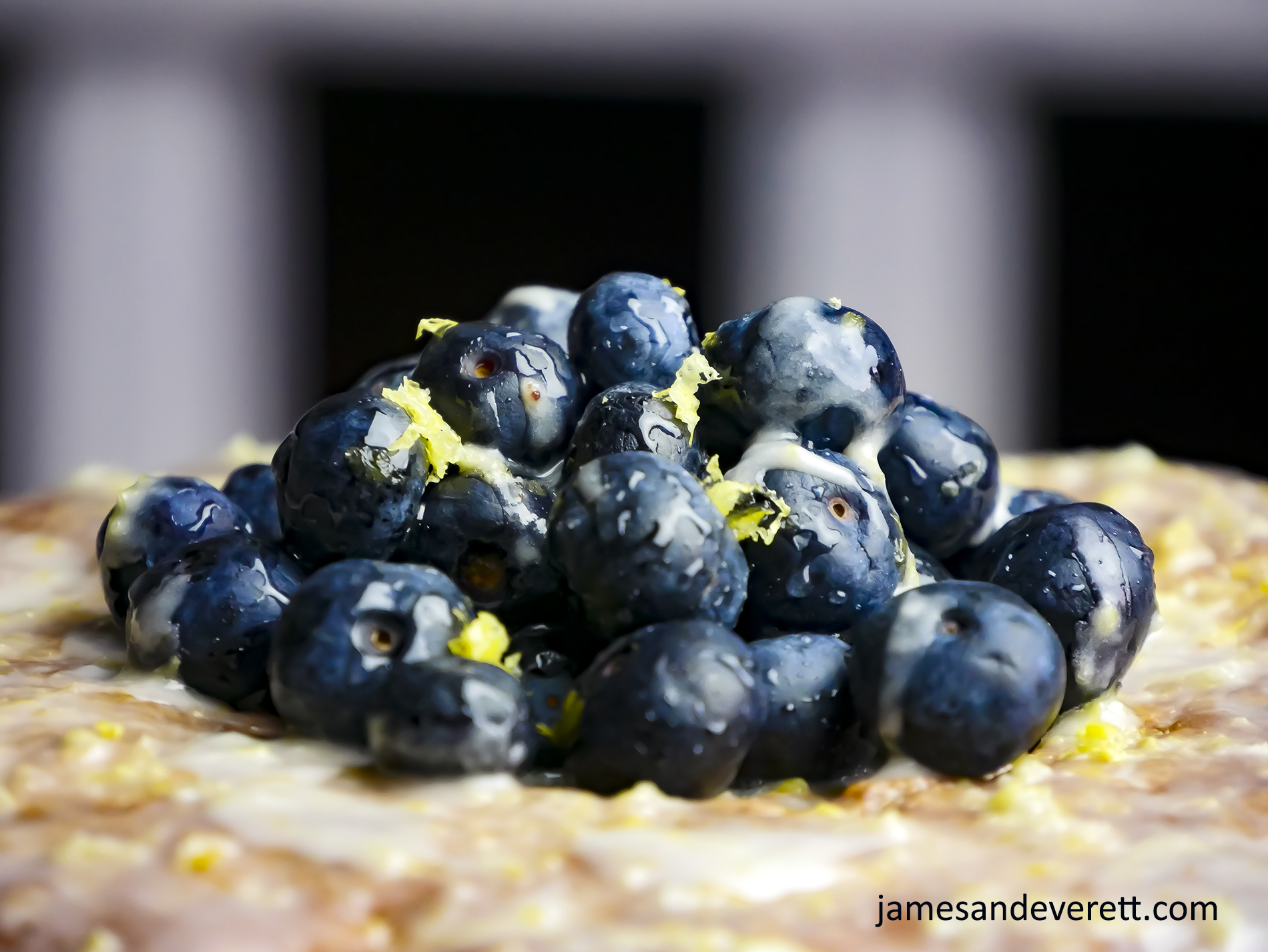 Blueberry Almond Flour Cake