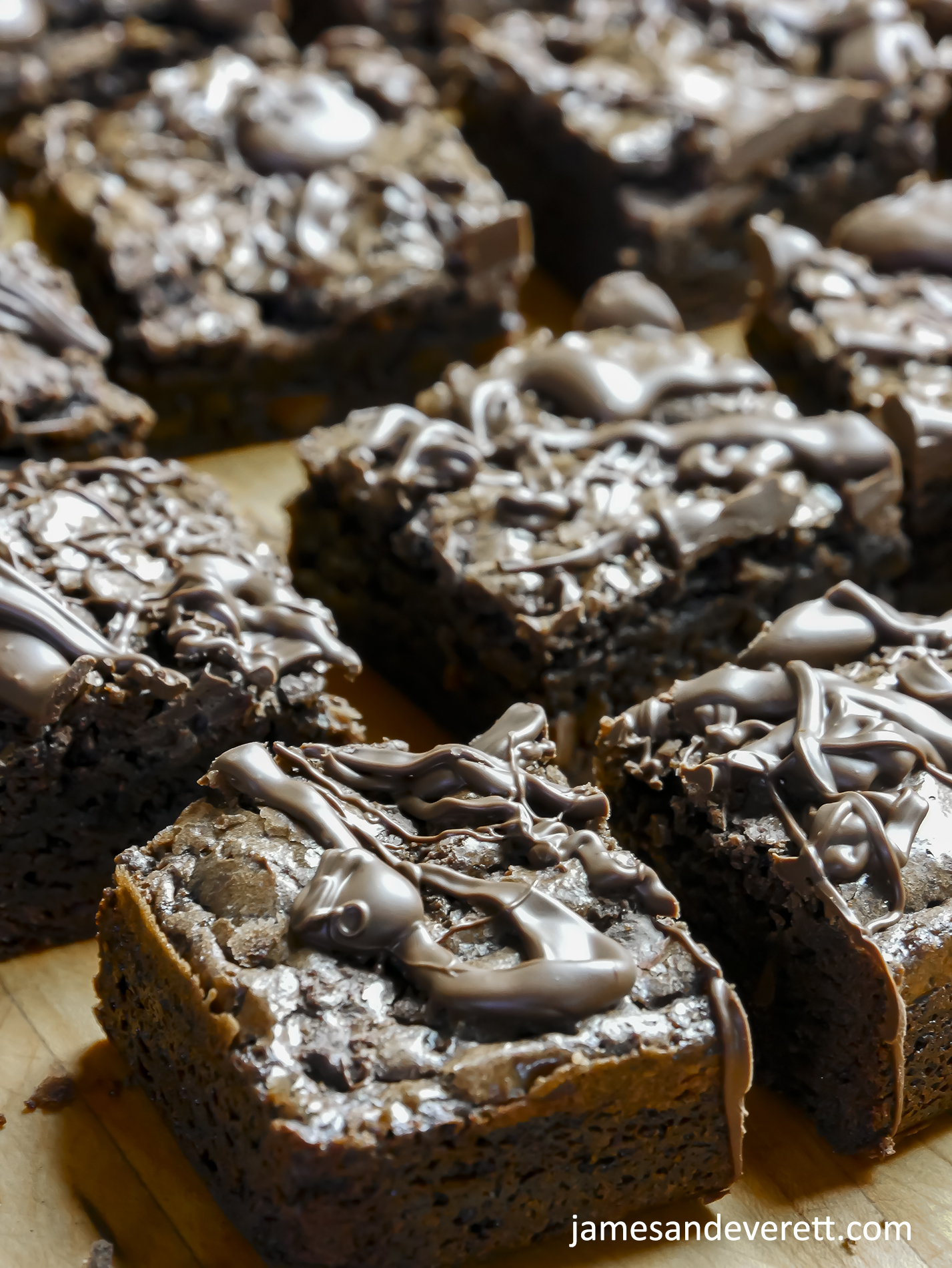 Double Chocolate Fudge Brownies