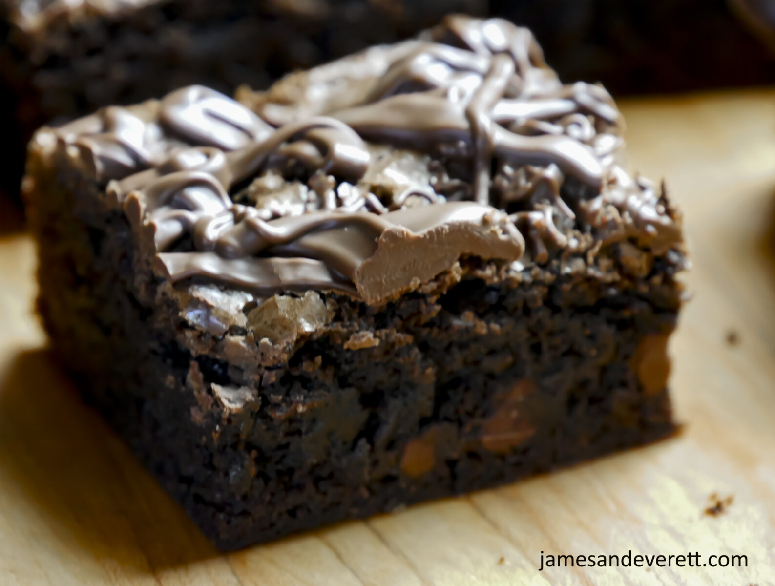 Double Chocolate Fudge Brownies