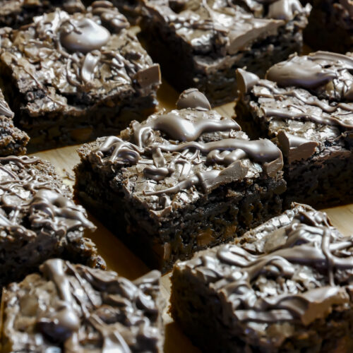 Double Chocolate Fudge Brownies