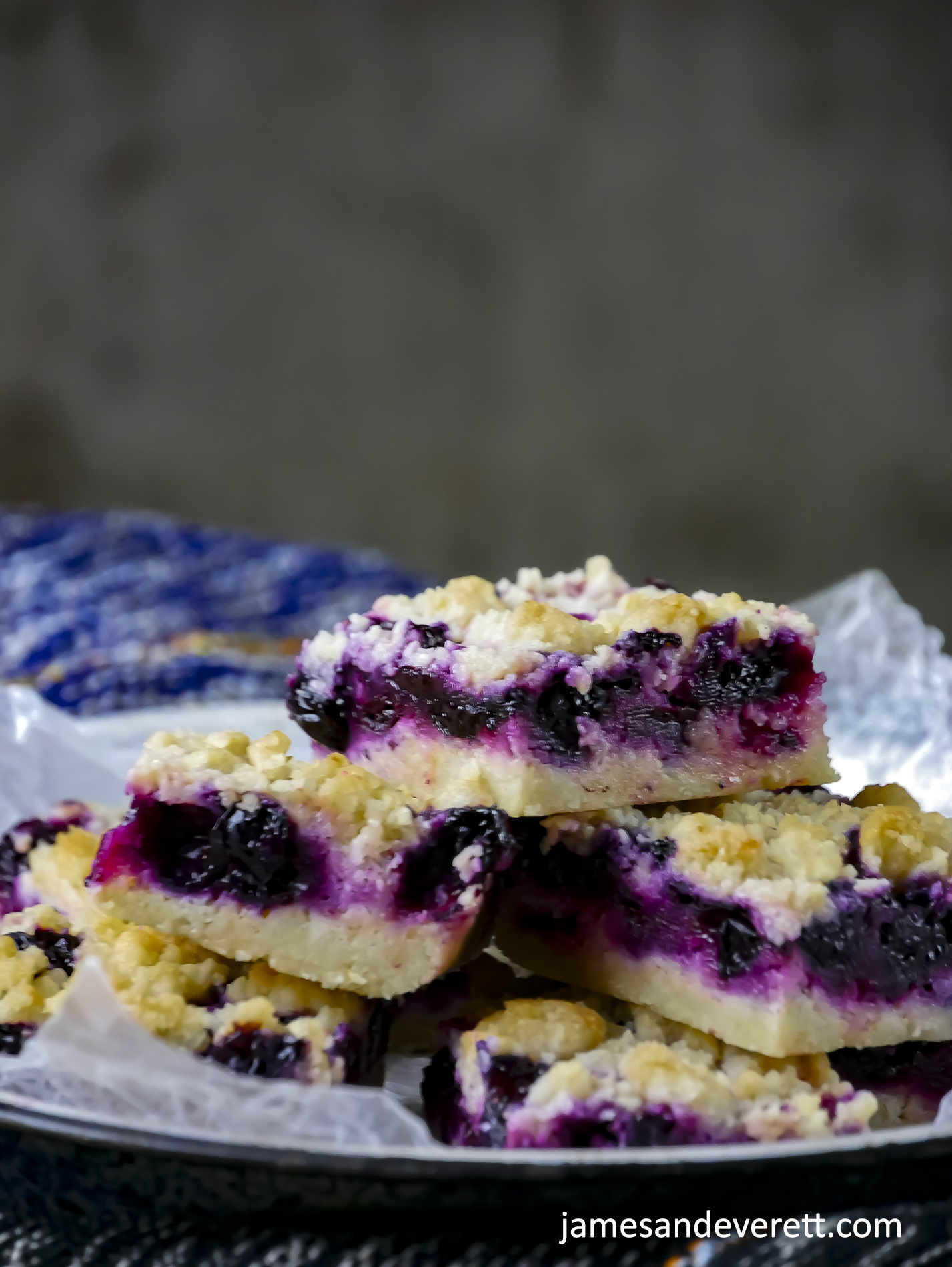 Blueberry Crumb Bars