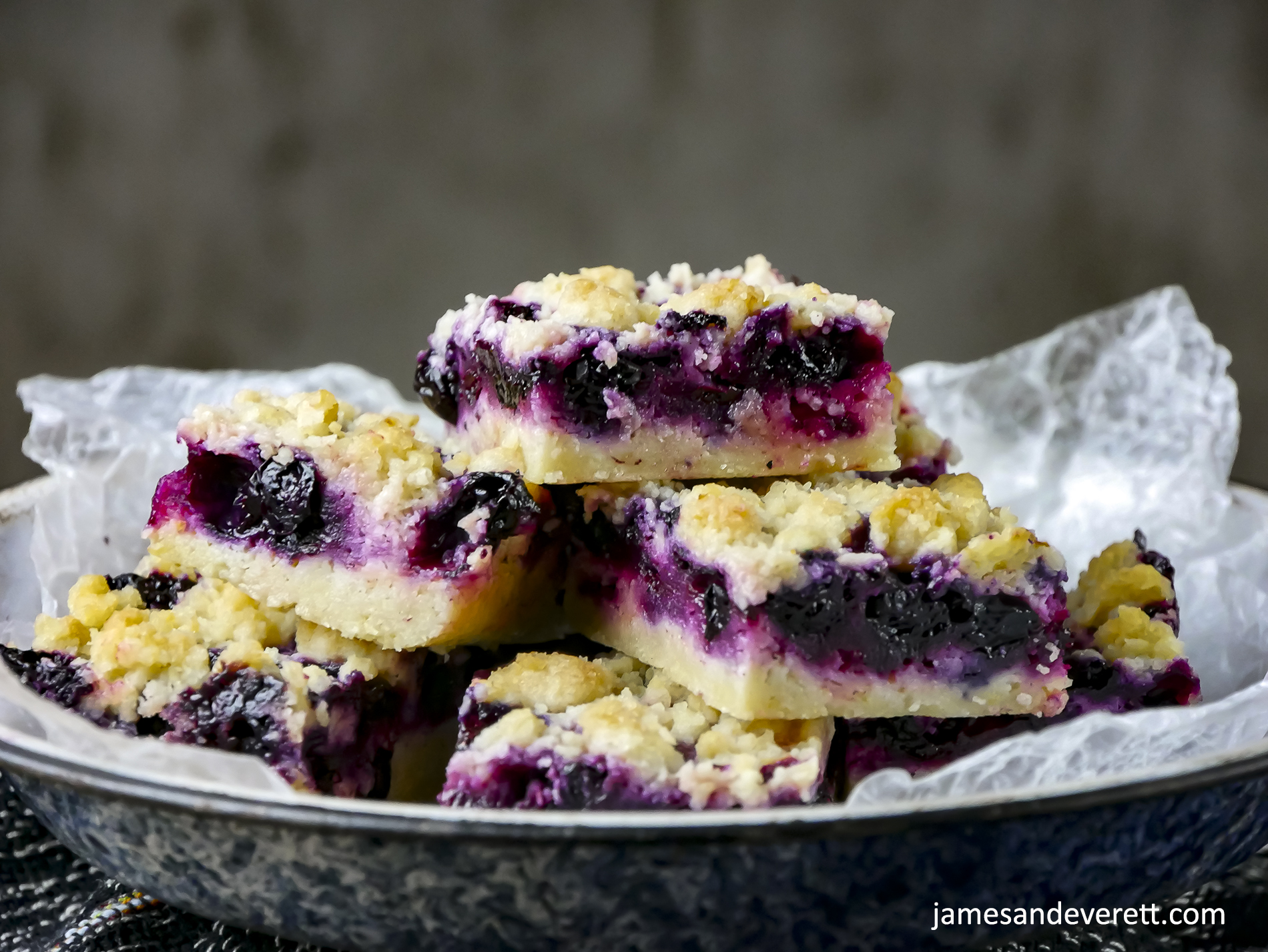 Blueberry Crumb Bars