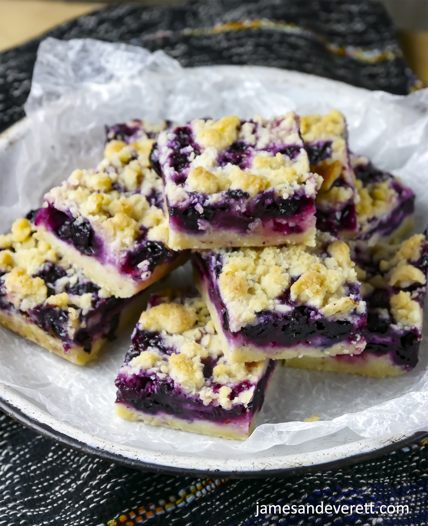 Blueberry Crumb Bars