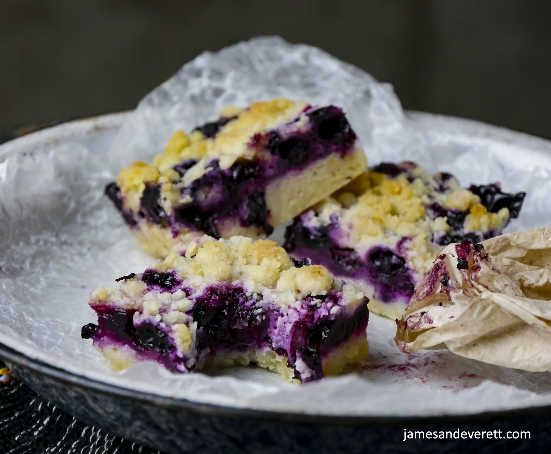 Blueberry Crumb Bars