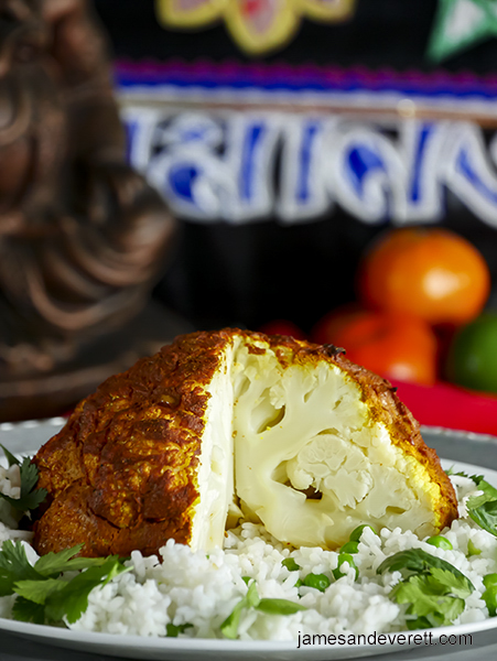 Indian Spice Crusted Cauliflower