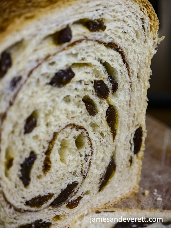 Cinnamon Swirl Raisin Bread