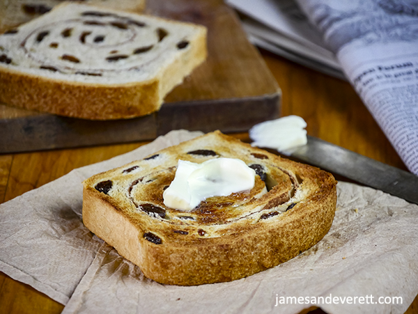 Cinnamon Swirl Raisin Bread