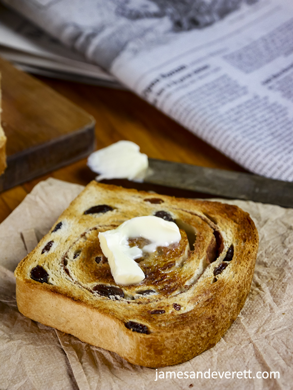 Cinnamon Swirl Raisin Bread