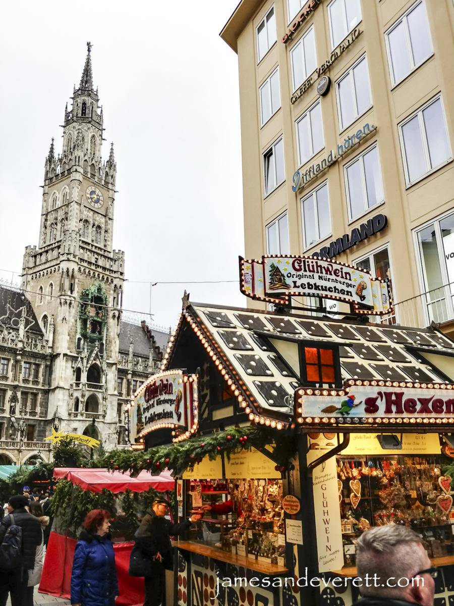 Munich Marienplatz market 2017