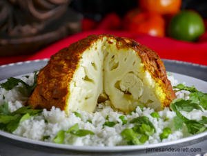 Indian Spice Crusted Cauliflower